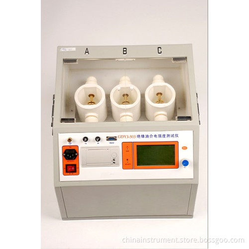 Gdyj-503 Transformer Oil Breakdown Voltage Tester